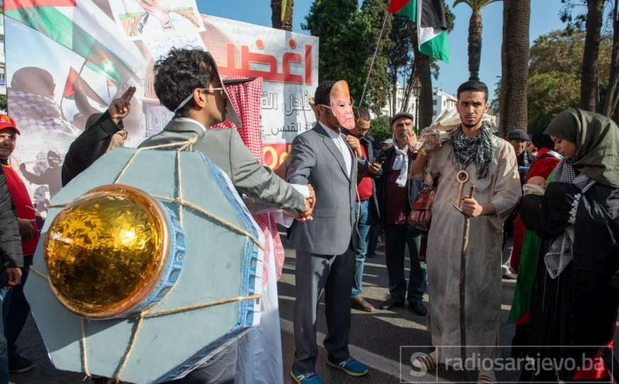 U Maroku i Tunisu održani protesti zbog Trumpovog mirovnog plana