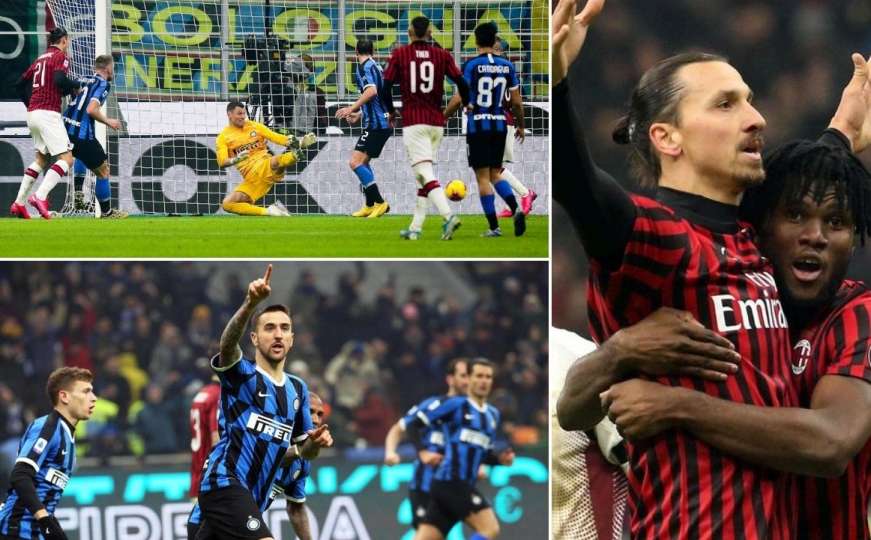 Sjajan derbi u Milanu: Šest golova, fantastični Ibrahimović i pobjeda Intera