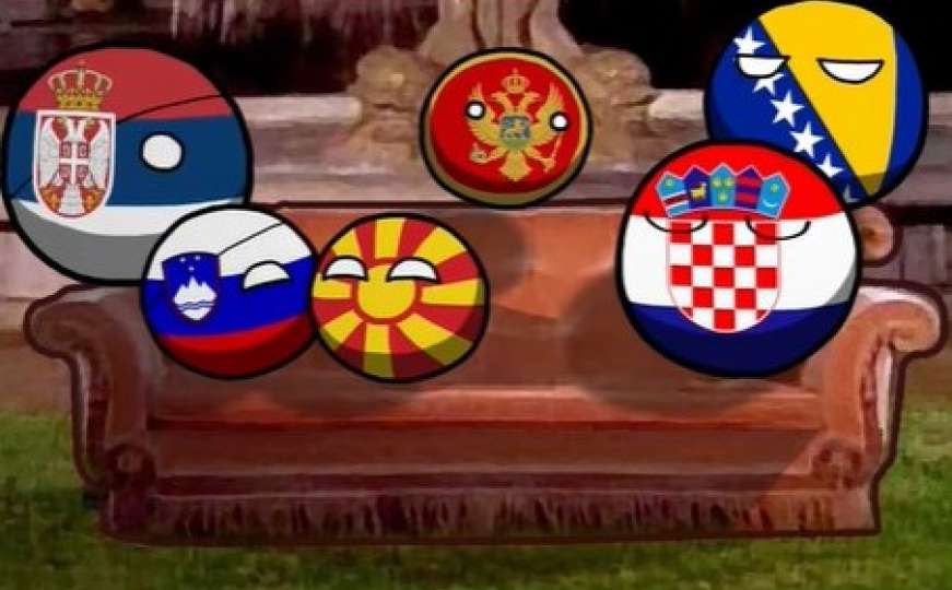 Likovi iz Prijatelja zamijenjeni državama bivše Jugoslavije: Snimak je hit!