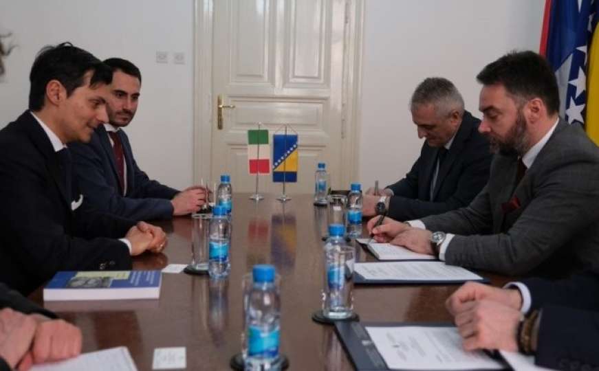 Košarac - Minasi: Italija je drugi vanjskotrgovinski partner BiH