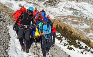 GSS izvukao povrijeđenog planinara sa Prenja: Helikopter na putu prema KCUS-u