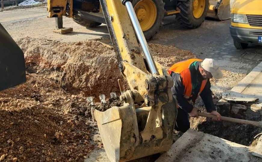 Vodovod popravlja kvarove: Radovi u brojnim sarajevskim ulicama