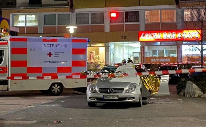 Krvava noć u Njemačkoj: U nargila barovima ubijeno najmanje osmero ljudi