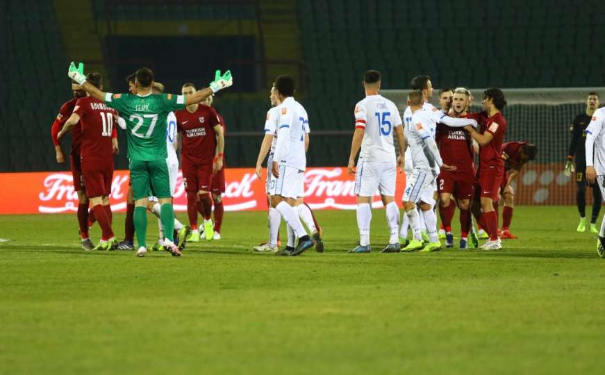 Skandal na poluvremenu utakmice na Koševu