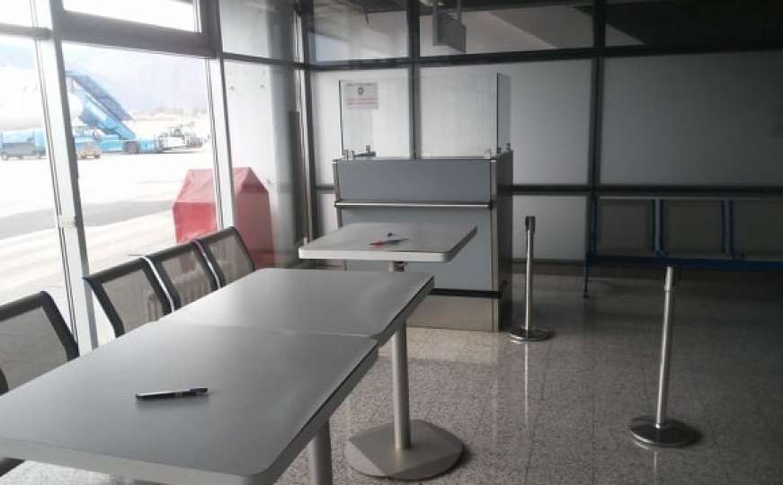 Na Međunarodnom aerodromu Sarajevo postavljen punkt za skeniranje putnika