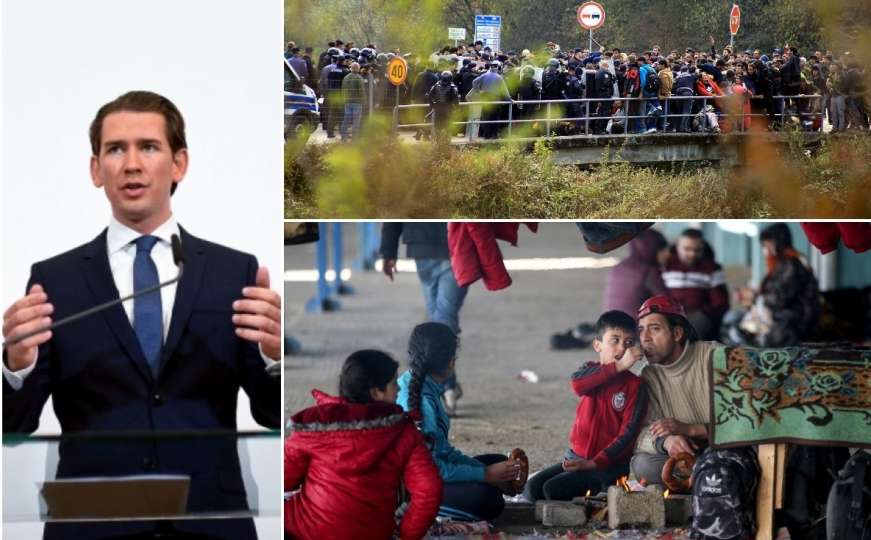 Kurz: Ako migranti probiju granicu Grčke, zaustavit ćemo ih na zapadnom Balkanu