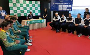 Damir Džumhur i Ruan Roelofse prvi izlaze na teren u Zenici