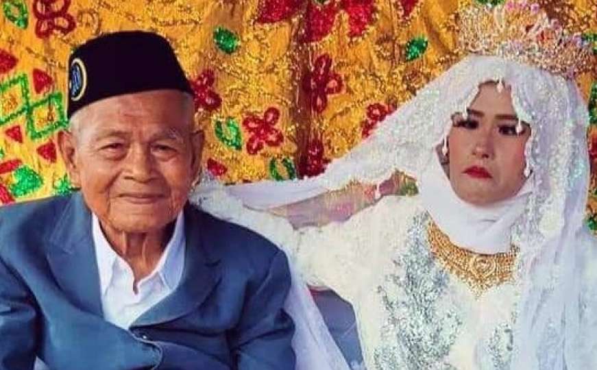 Kontroverzni par: 103-godišnjak oženio 27-godišnju djevojku