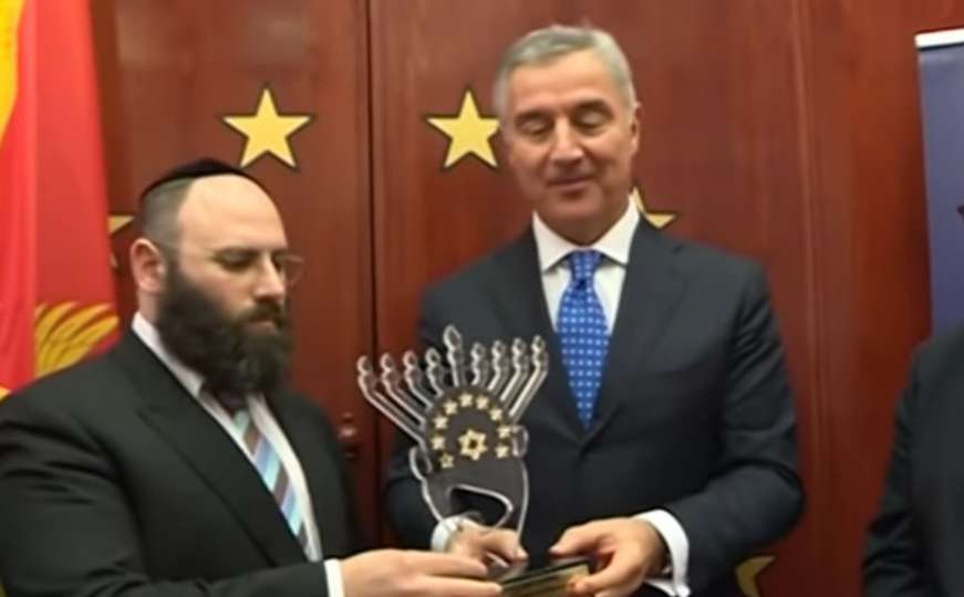 Đukanović dobio Evropsku nagradu "Kralj David"