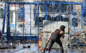 Šokantni snimak: Turska vojska uklanja ogradu na granici s Grčkom