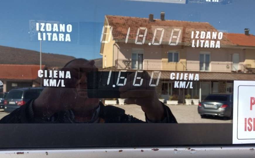 BiH: Pojeftinilo gorivo, negdje je 'palo' i na 1,66 KM po litru