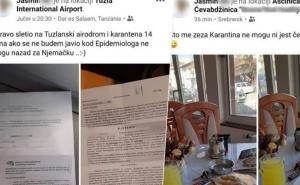 Umjesto u karantin, otišao na ćevape po dolasku iz Njemačke u Tuzlu