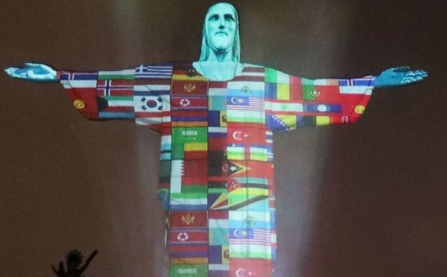 Zastava BiH osvanula na Kipu u Brazilu u znak podrške u borbi protiv COVID-19
