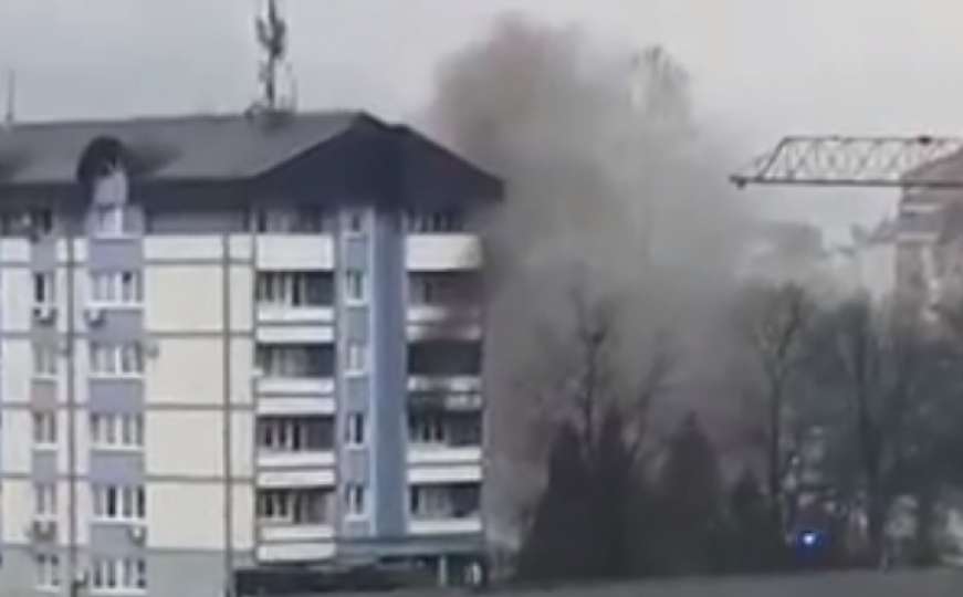 Banja Luka: Požar u policijskoj stanici u naselju Obilićevo