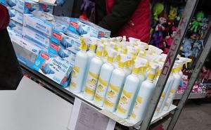 Inspekcija reagirala na uličnu prodaju sredstava za dezinfekciju i rukavica u Sarajevu