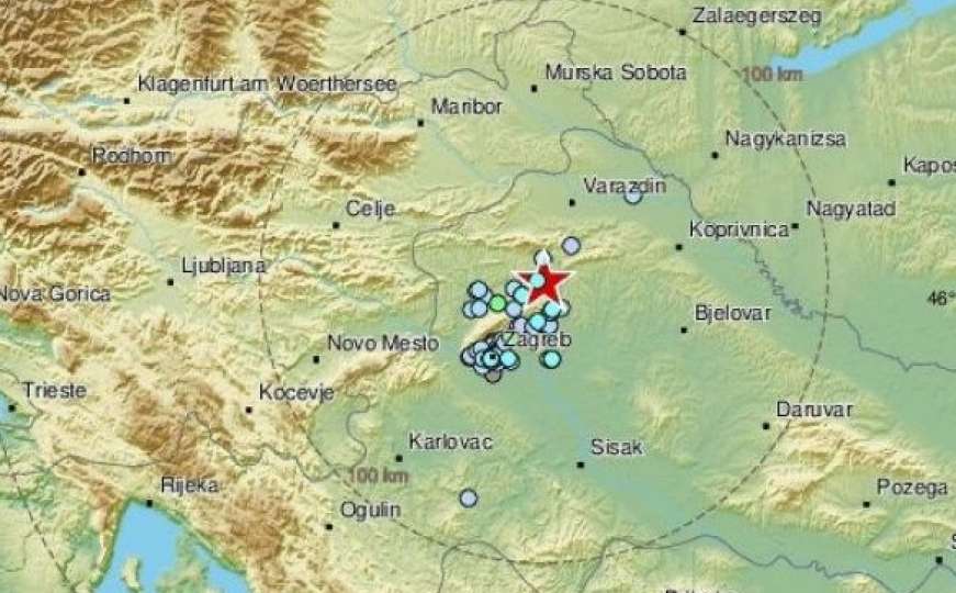 Hrvatska: Još jedan zemljotres u Zagrebu