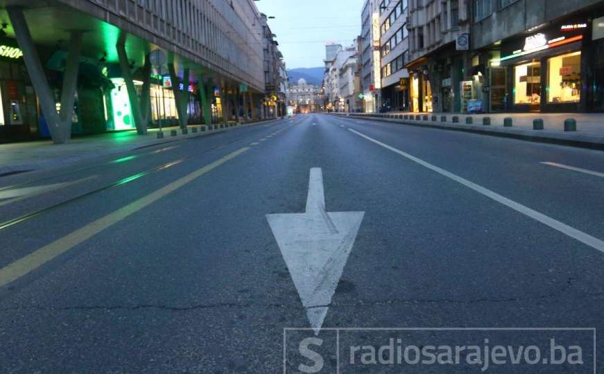 Policijski sat: Zabranu kretanja u Sarajevu prekršile 44 osobe i jedan maloljetnik