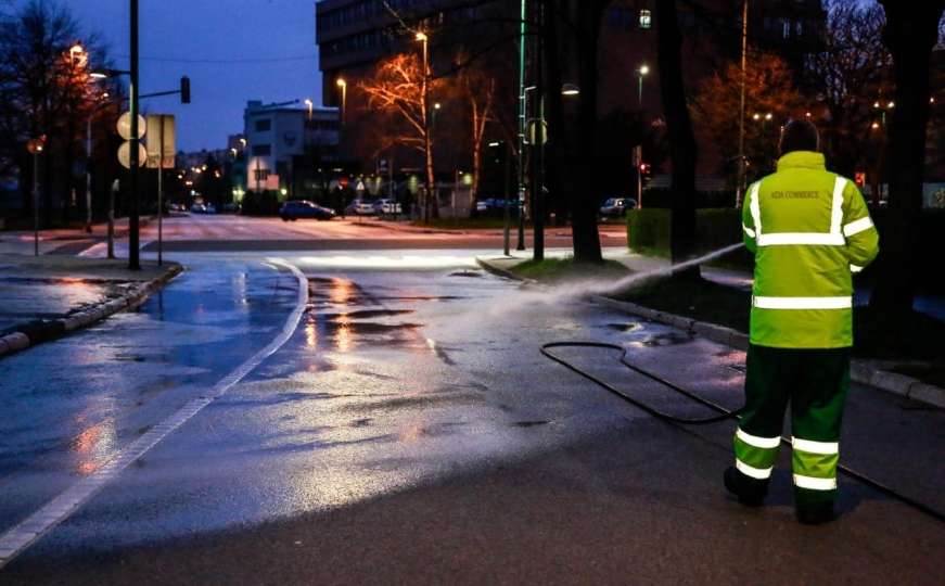 Sarajevo: Vilsonovo šetalište očišćeno i dezinficirano 