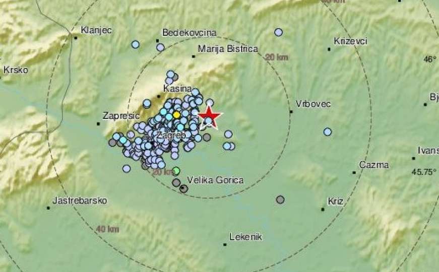"Ovo se desilo prvi put u historiji": EMSC nakon slabijeg potresa u Zagrebu