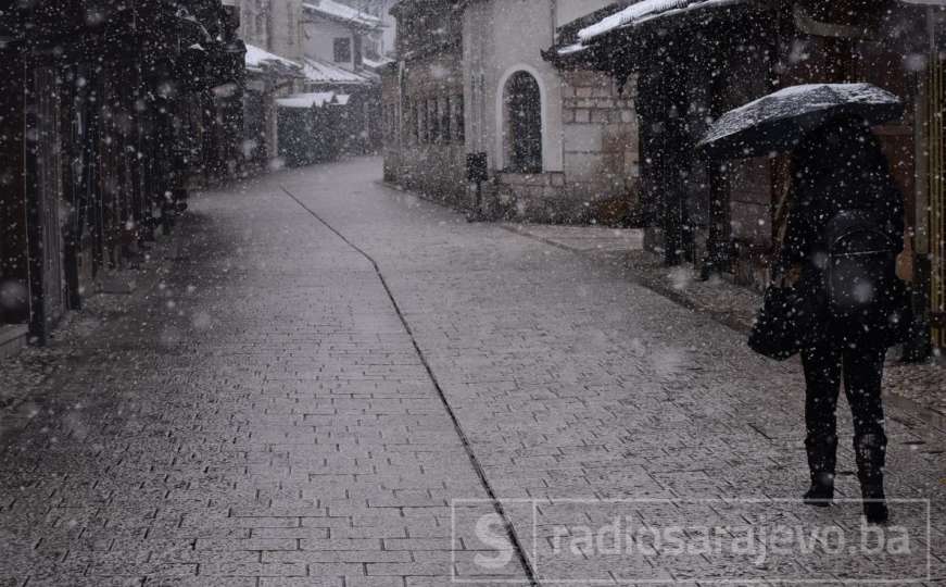 Sarajevska snježna idila na početku proljeća