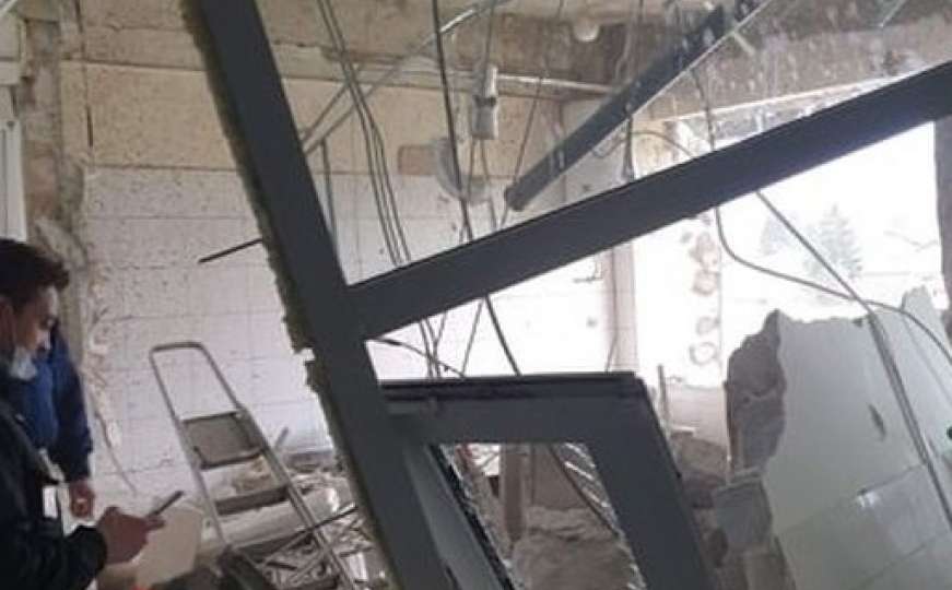 Bihać: Kvar na jednom aparatu u bolnici izazvao požar i eksploziju