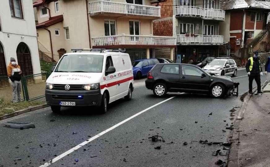 Saobraćajna nesreća u Semizovcu, jedna osoba povrijeđena