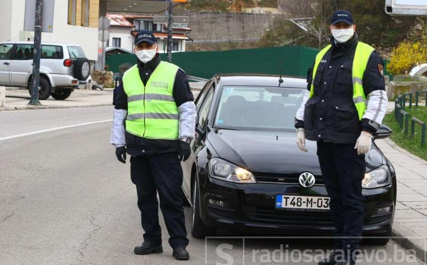 Sarajevski policajci u protekla 24 sata napisali 29 kazni za kršenje policijskog sata