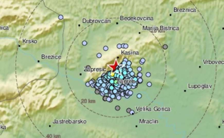 Slabiji potres u Zagrebu, EMSC: "Ljudi, zbog čega ste ovako osjetljivi?"
