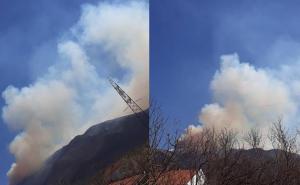 Gori brdo iznad Mostara: Teren nepristupačan, vatrogasci nemoćni zbog mina