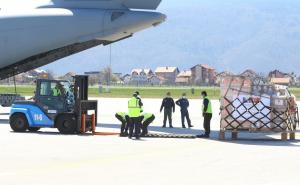 Pogledajte dolazak aviona iz Turske, s medicinskom pomoći BiH 