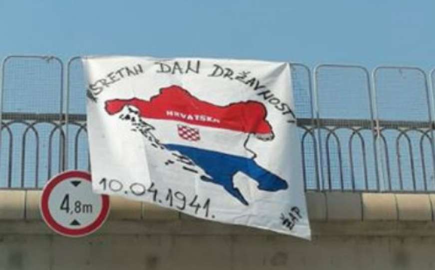 Ustaše ne miruju: Pogledajte koja je poruka istaknuta na ulazu u Split