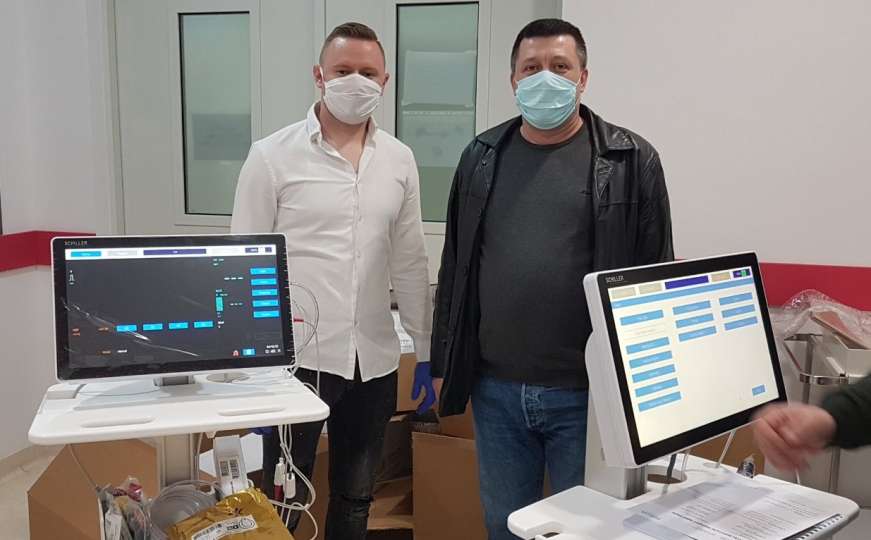 Bolnica u Bihaću dobila opremu koju je donirao Džanan Musa