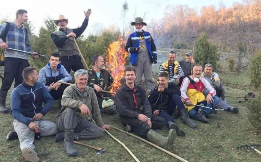 Nakon nadljudske borbe sa vatrenom stihijom, sve kuće spašene 