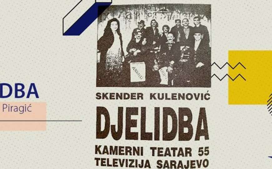 Kamerni teatar 55 emituje "Djelidbu": Pogledajte poziv Senada Bašića