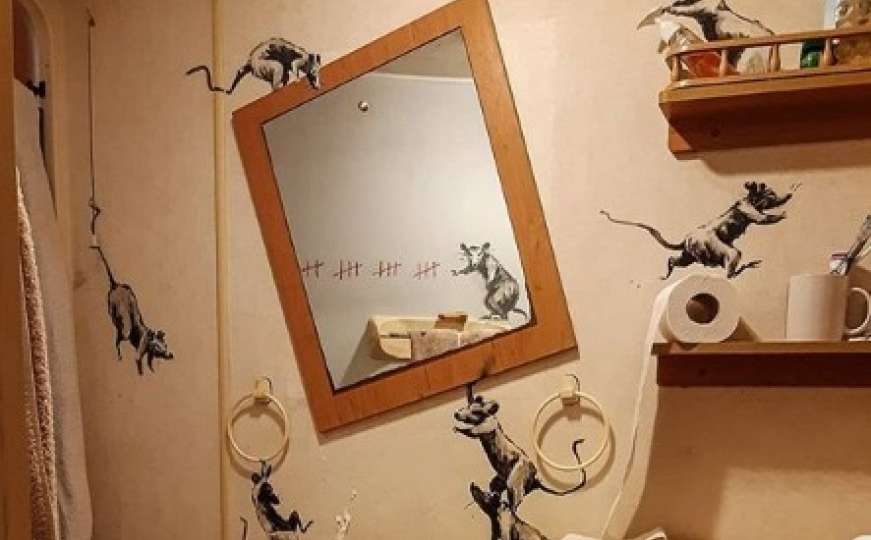 Banksy u izolaciji: Moja žena mrzi kad radim od kuće!