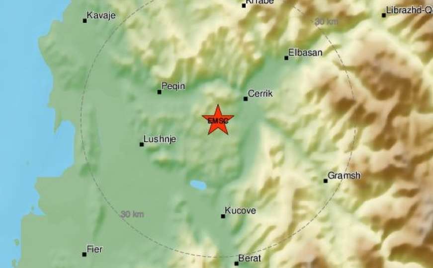 Zemljotres probudio građane Albanije