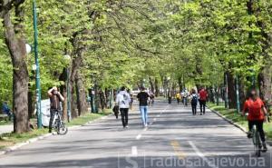 Vilsonovo šetalište u doba pandemije: Maske, bicikla, šetnja i klupica