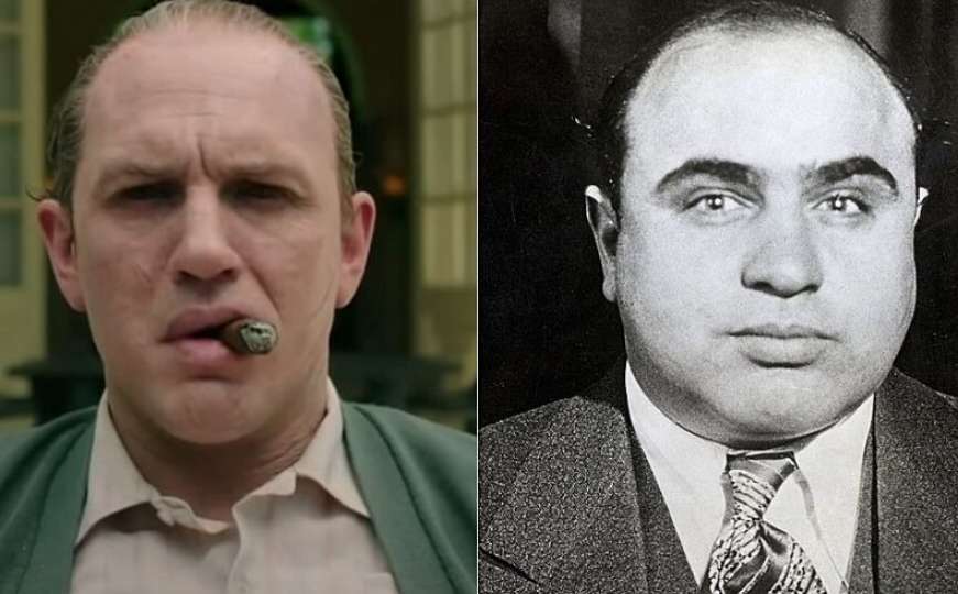 Kakva transformacija: Pogledajte kako se Tom Hardy "pretvorio" u Al Caponea