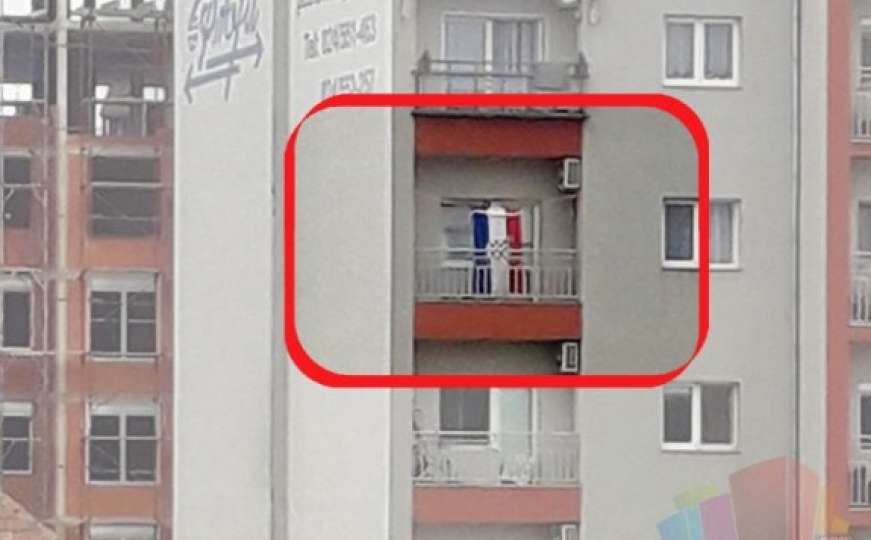 Subotičanin istakao zastavu Hrvatske na balkonu i provocirao Srbe na Vaskrs