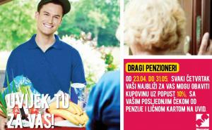 Nove pogodnosti u Mercatoru za penzionere