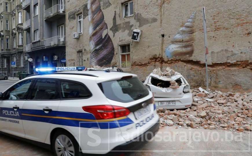 Zagreb pogodila dva zemljotresa u svega nekoliko minuta