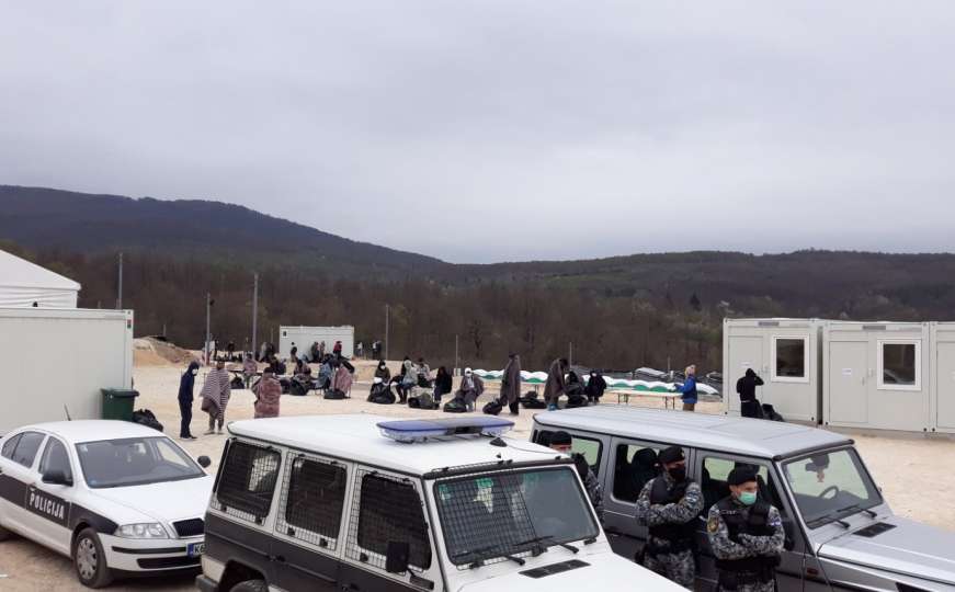 Oko 320 migranata izmješteno u kamp Lipa