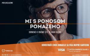 Intesa Sanpaolo Banka BiH i Visa pokreću lanac donacija za Pomozi.ba