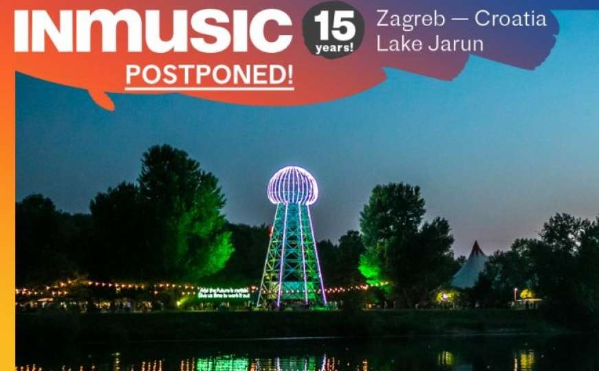 INmusic festival #15 odgođen za juni 2021. godine