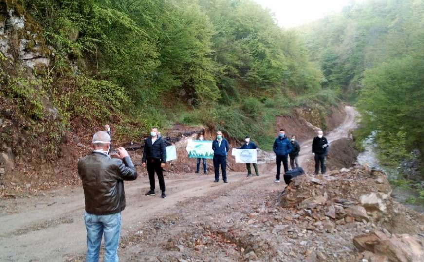 "Ne damo Bjelavu": Stanovnici zaustavili gradnju hidroelektrane pored Foče