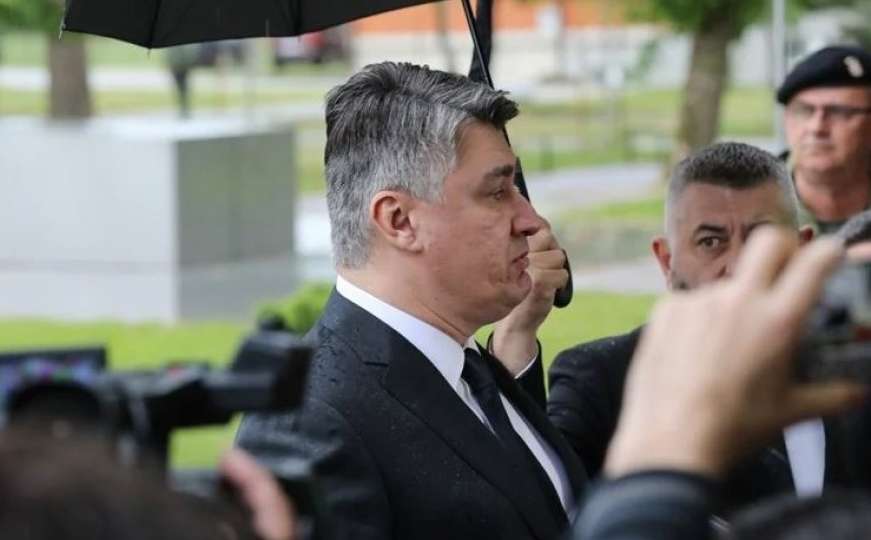 Na obilježavanju Bljeska: Milanović napustio svečanost zbog natpisa "Za dom spremni"