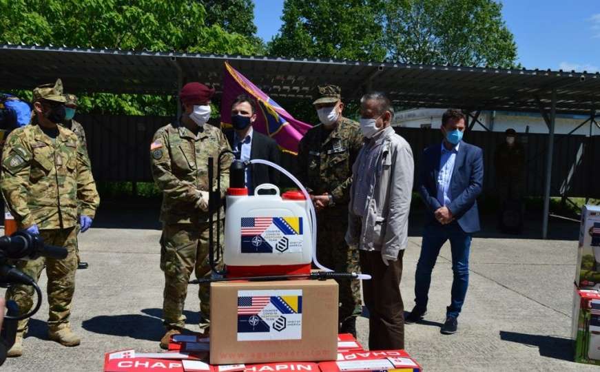 Donacija zaštitne opreme za Oružane snage od strane Ambasade SAD u BiH  