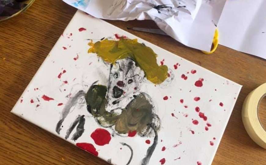 Mama zamolila sedmogodišnjeg sina da je naslika, pa ostala šokirana radom 