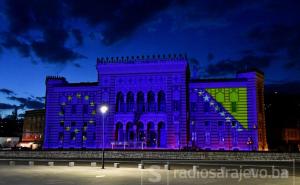 Vijećnica večeras u bojama Europe: Sarajevo simbol pobjede nad fašizmom