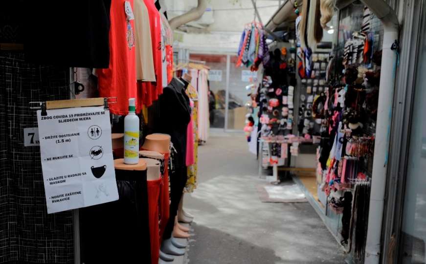 U Sarajevu radnje otvorene nakon skoro dva mjeseca, ali nema kupaca